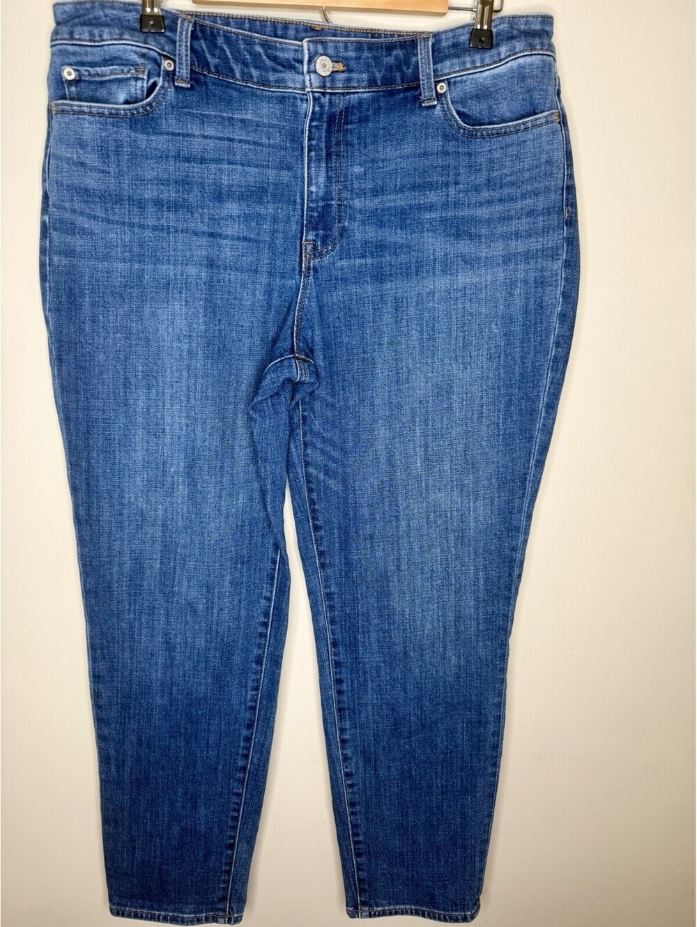Talbots Flawless Women Jeans Size 14 Girlfriend Style Relaxed Fit